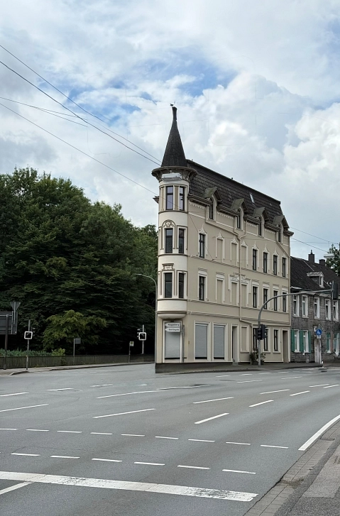 Bügeleisenhaus neu Dieses Bild zeigt das Bügeleisenhaus im Juli 2025. © Stadt Ennepetal